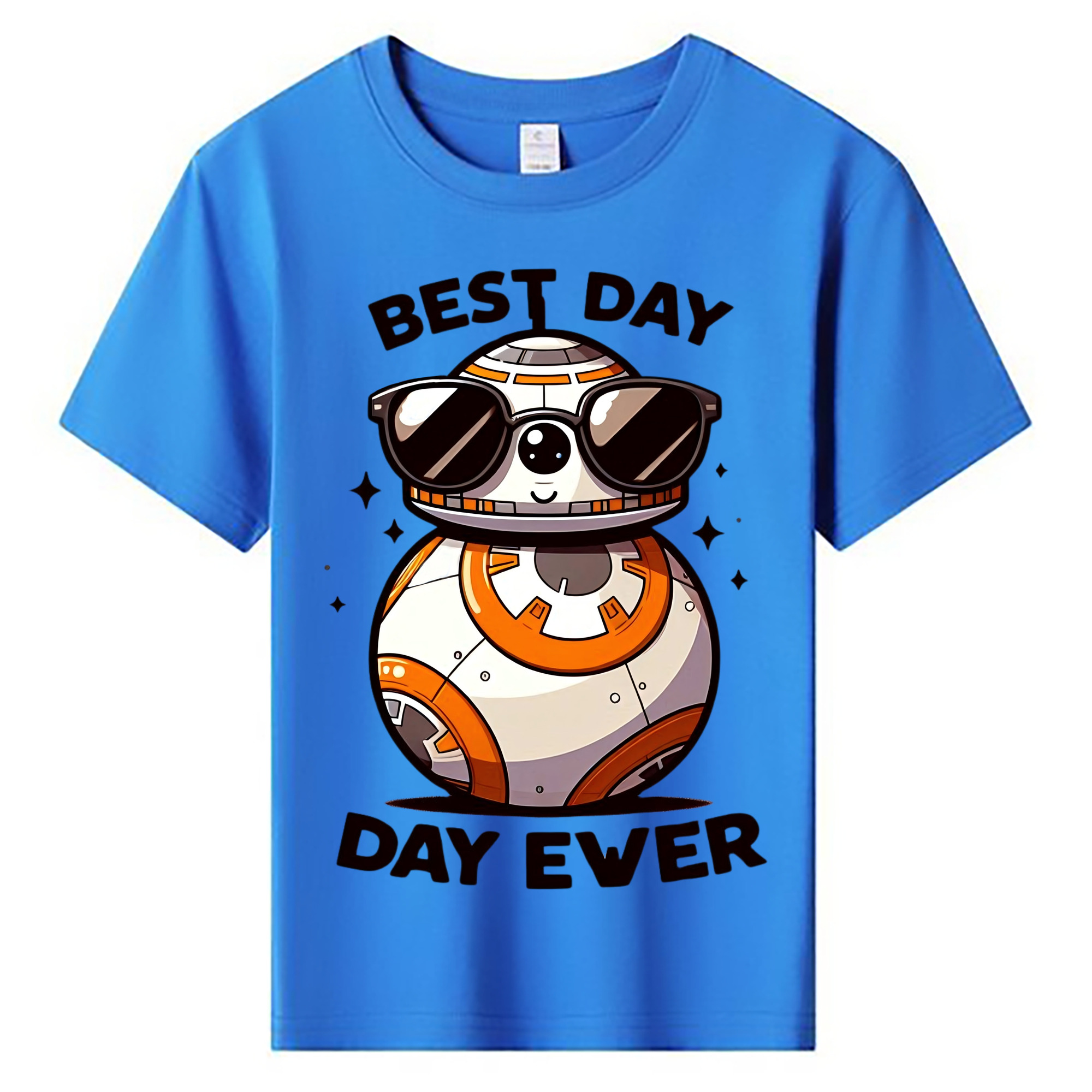 （画像用） スター・ウォーズ Star Wars 綿100％キッズTシャツ（フロントプリント）